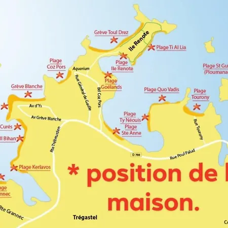 Maison Babord, Pres Des Plages Et Du Centre Gr34 Wifi Trégastel